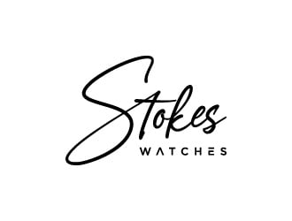 Stokes Watches logo design by treemouse