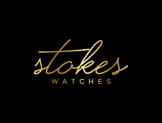 Stokes Watches logo design by treemouse