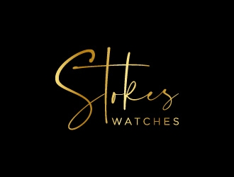 Stokes Watches logo design by treemouse