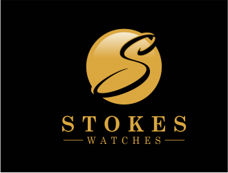 Stokes Watches logo design by up2date