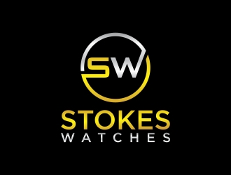 Stokes Watches logo design by javaz
