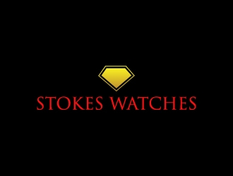 Stokes Watches logo design by aryamaity
