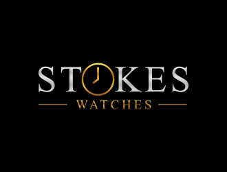 Stokes Watches logo design by haidar