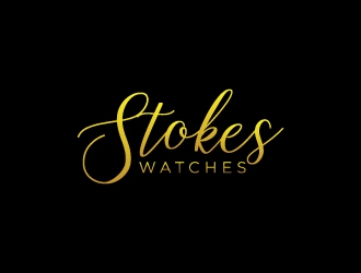 Stokes Watches logo design by aryamaity