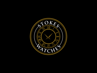 Stokes Watches logo design by azizah