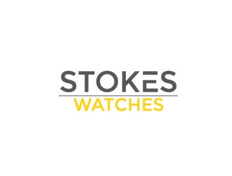 Stokes Watches logo design by aryamaity