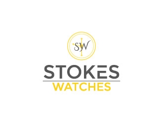 Stokes Watches logo design by aryamaity