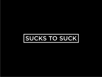 Sucks To Suck logo design by sheilavalencia
