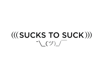 Sucks To Suck logo design by mbamboex