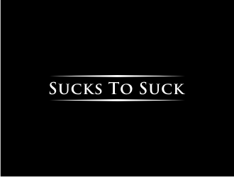Sucks To Suck logo design by asyqh