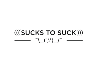 Sucks To Suck logo design by mbamboex