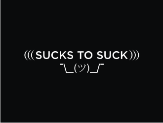 Sucks To Suck logo design by mbamboex