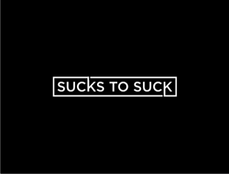 Sucks To Suck logo design by sheilavalencia