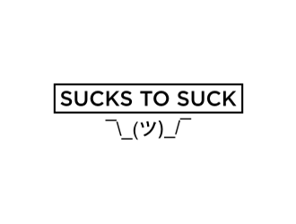 Sucks To Suck logo design by sheilavalencia