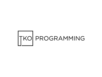 TKO Programming logo design by Sheilla