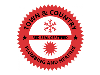 Town & Country Plumbing and Heating logo design by Girly
