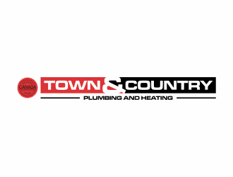 Town & Country Plumbing and Heating logo design by hopee