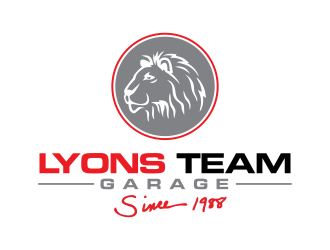 Lyons Team Garage logo design by ingepro