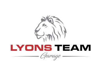 Lyons Team Garage logo design by puthreeone