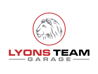 Lyons Team Garage logo design by puthreeone