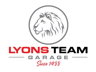 Lyons Team Garage logo design by Assassins