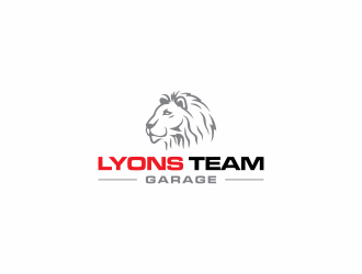 Lyons Team Garage logo design by violin