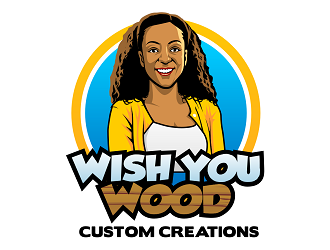 Wish You Wood Custom Creations logo design by haze