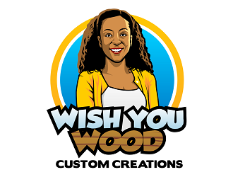 Wish You Wood Custom Creations logo design by haze