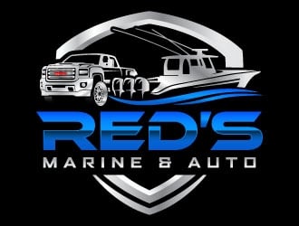 Rey’s Marine & Auto  logo design by daywalker