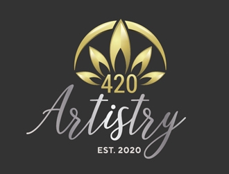 420 Artistry logo design by Roma