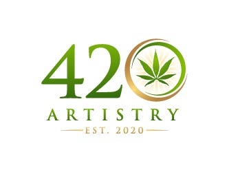 420 Artistry logo design by usef44