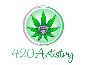 420 Artistry logo design by aura
