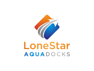 LoneStar AquaDocks logo design by N3V4