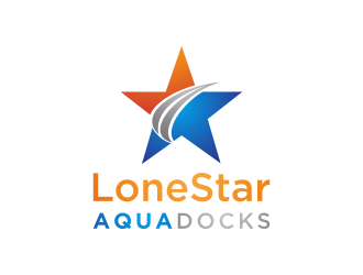 LoneStar AquaDocks logo design by N3V4