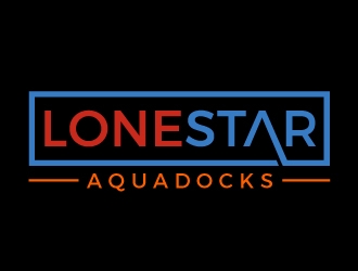 LoneStar AquaDocks logo design by gilkkj