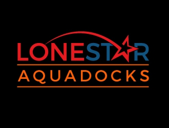 LoneStar AquaDocks logo design by samueljho