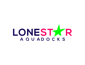 LoneStar AquaDocks logo design by berkahnenen