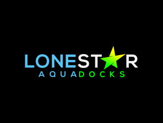 LoneStar AquaDocks logo design by berkahnenen