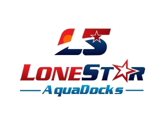 LoneStar AquaDocks logo design by rizuki