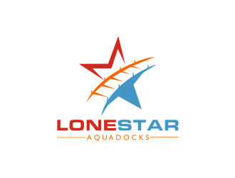 LoneStar AquaDocks logo design by coco