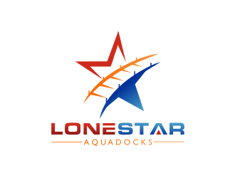 LoneStar AquaDocks logo design by coco