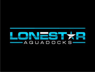 LoneStar AquaDocks logo design by sheilavalencia