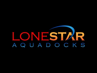 LoneStar AquaDocks logo design by MUSANG