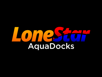 LoneStar AquaDocks logo design by ekitessar