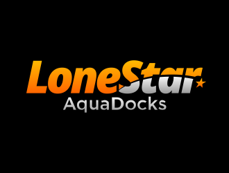 LoneStar AquaDocks logo design by ekitessar