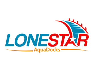 LoneStar AquaDocks logo design by FriZign