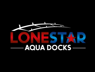 LoneStar AquaDocks logo design by Aslam