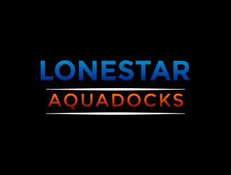 LoneStar AquaDocks logo design by graphicstar