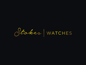 Stokes Watches logo design by jancok