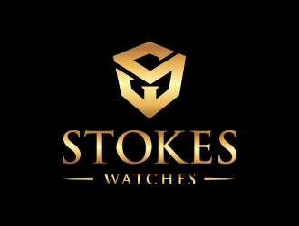 Stokes Watches logo design by cahyobragas